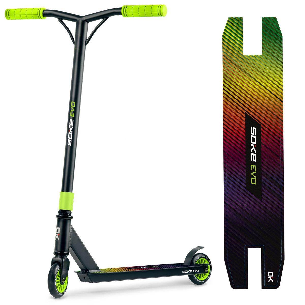 Stunt Scooter Roller SOKE PRO Kickscooter Mit ABEC 9 Kugellager